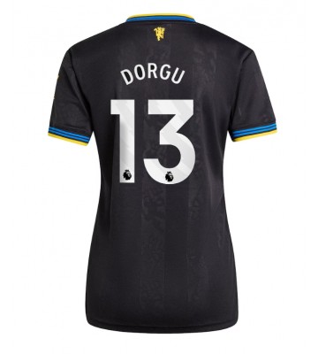 Manchester United Patrick Dorgu #13 Replika Tredje Tröja Damer 2025-26 Kortärmad